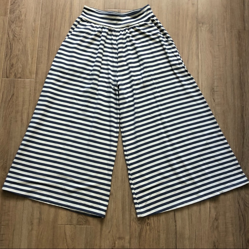 Fighting eel wide leg pants
